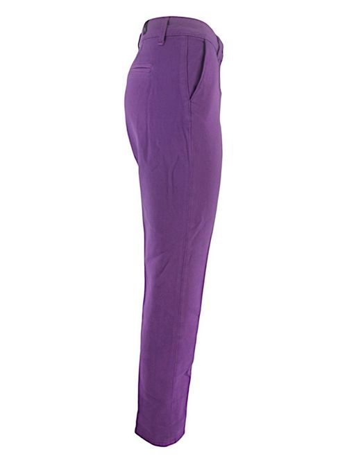Women's purple slanted pocket trousers Atelier Cigala's | 344-TDRS12166